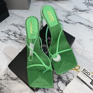 Catalina green heels
